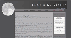 Desktop Screenshot of pamelakkinney.com