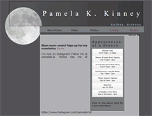 Tablet Screenshot of pamelakkinney.com